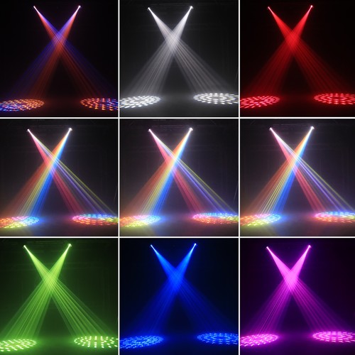 400W LED Luz de Cabezal Móvil RGBW Gobo Haz Escenario Punto Iluminación DJ Disco Show DMX - Imagen 3 de 10