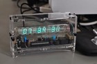 ASSEMBLED Ice tube clock IV-18 VFD nixie steampunk Adafruit clock home decor Art