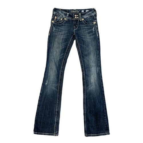 Fallen Angel Wings Bootcut Jeans Womens 