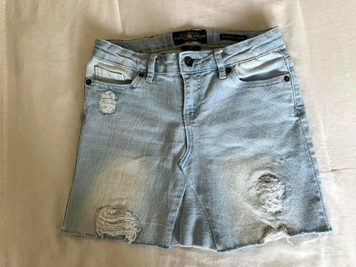 Lucky Brand Jean Skirt Girl Sz 12 Light 
