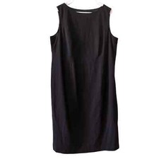 Lane Bryant Size 22 Black pinstriped MIDI Dress 