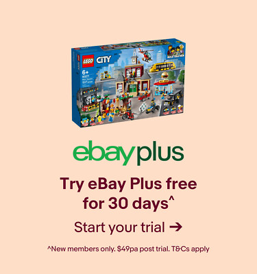 Try eBay Plus free for 30 days^