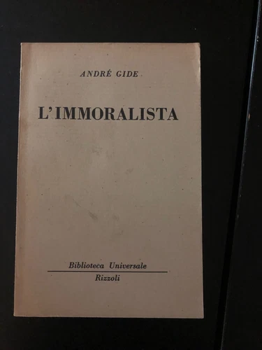 Gide L'Immoralista Biblioteca Universale Rizzoli Bur B.u.r. 1273 - 1274