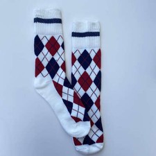 Casual SOCKS Organic Cotton Free size Geometric Pattern Autumn Winter