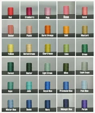 8/4   100% cotton rug / carpet warp, yarn, twine- 8 oz cone 35 colors available