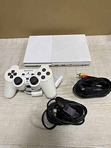 Sony PlayStation 2 PS2 Slim SCPH-90000 White Game Console Japanese Version  F/S