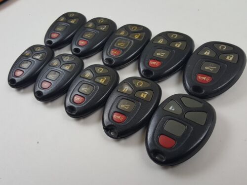 ORIGINAL LOT OF 10 GM 07-17 OEM KEY LESS ENTRY REMOTE FOB CAR HATCH 315MHz USA - Picture 4 of 12
