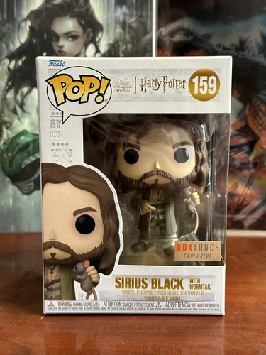 Funko Pop! Harry Potter Sirius Black with Wormtail Box Lunch New Factory Sealed