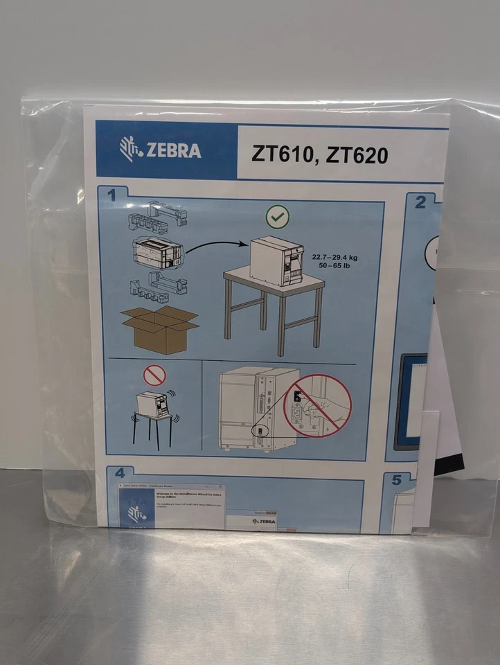NEW | ZT61042 High Performance Industrial 4-inch Wide Standard Printer (203dpi) - Image 3 of 4