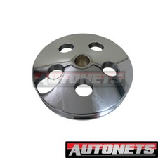Billet Chrome Aluminum Type-2 Ii Power Steering Pump Pulley Sbc Smallblock Chevy Billet Chrome Aluminum Type-2 Ii Power Steering Pump Pulley Sbc Smallblock Chevy