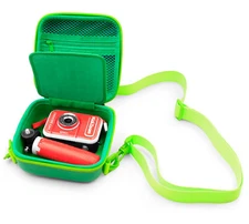 CASEMATIX Green Camera Case fits VTech Kidizoom Creator Cam & Instant Print Cam