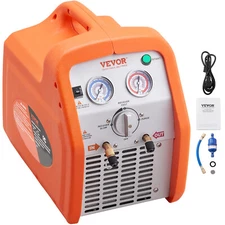 VEVOR Refrigerant Recovery Machine 1HP Dual Cylinder AC HVAC Recycling Tool