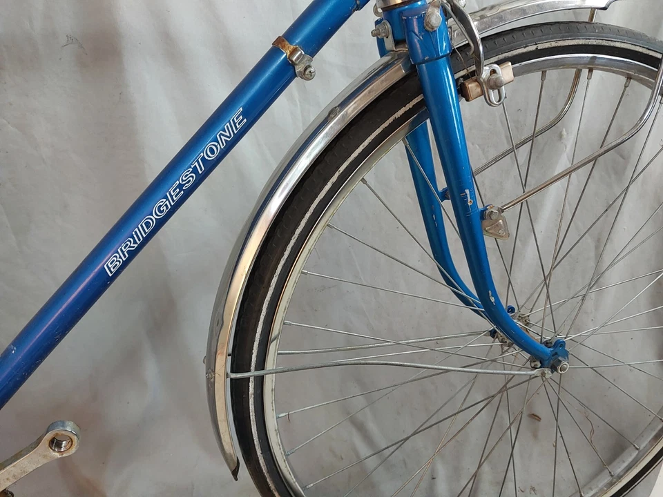 1975 Bridgestone Tokyo Cruiser Bike 20" Large Internal 3S Lugged Steel Ships USA - Image 3 of 4