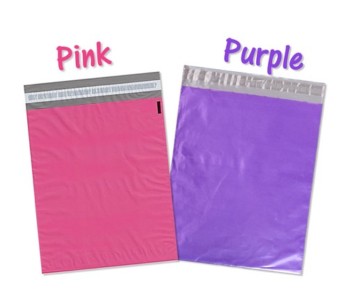 12x15,5 sobres de polietileno rosa, púrpura, azulado 12x15, bolsas de envío de plástico - Imagen 18 de 78