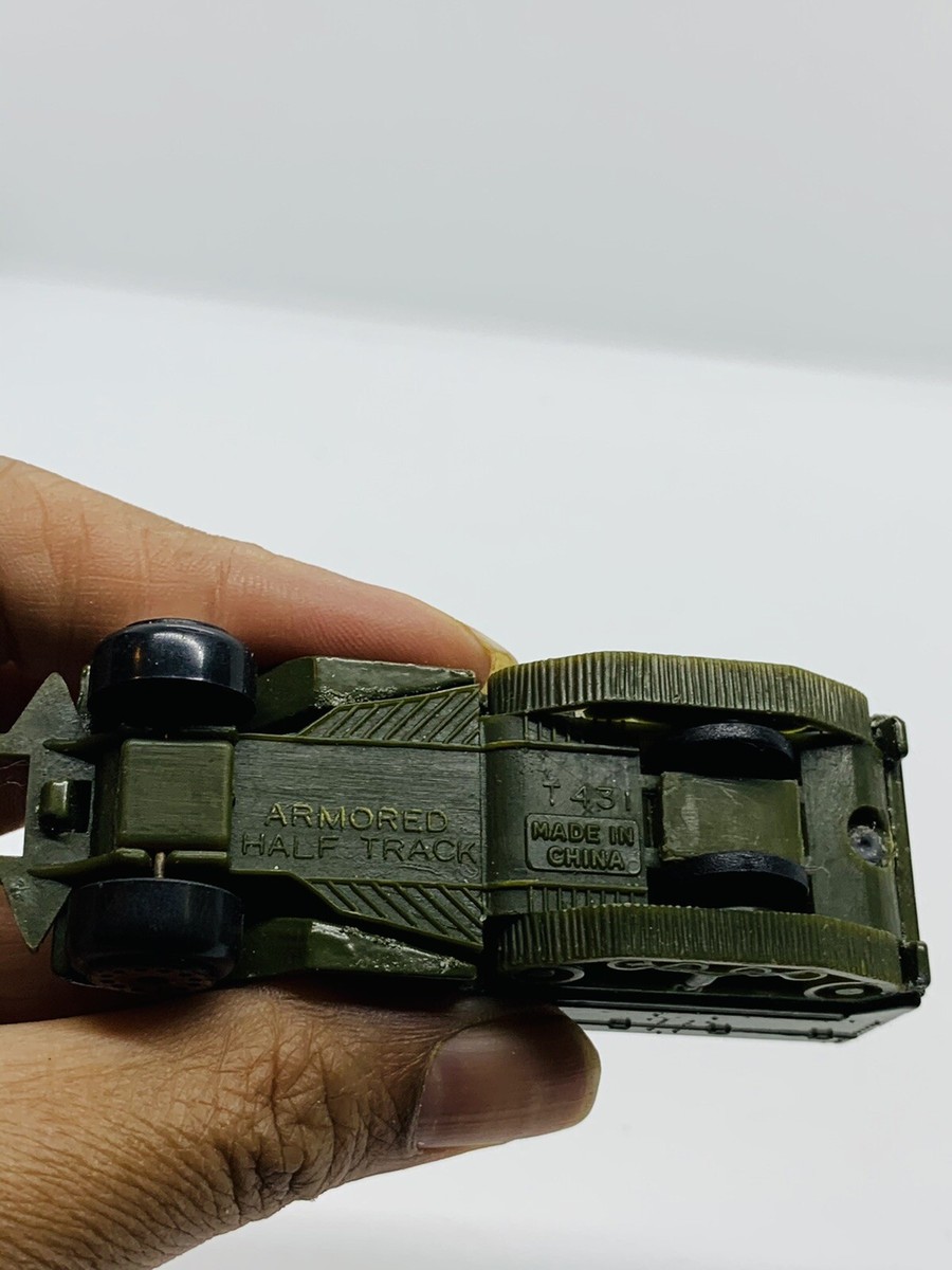 Vintage Zylmex Armored Half Track Hong Kong Made T-431 Vintage Zylmex Armored Half Track Hong Kong Made T-431