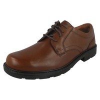 Sale Clarks 'lair Plain' Mens Brown Lace Up Leather Shoes Fit Sale Clarks 'lair Plain' Mens Brown Lace Up Leather Shoes Fit