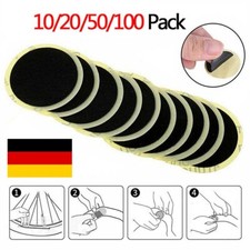 5-100X Bike Fahrrad Selbstklebende Flickzeug Glueless Schlauch Reifen Reparatur