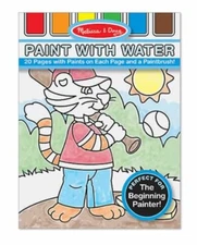 [Melissa & Doug] Paint With Water Activity Book - Baseball - New