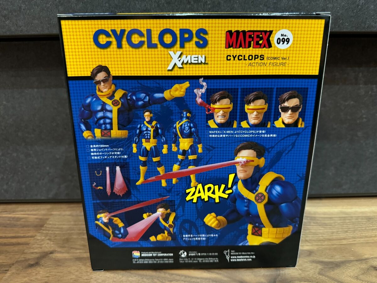 MAFEX No.099 X-MEN Cyclops COMIC Ver. Height approx. 160mm MAFEX No.099 X-MEN Cyclops COMIC Ver. Height approx. 160mm