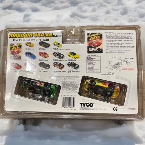 9185 TYCO Magnum 440-X2 LABONTE BROTHERS Sealed 2 Pack Slot Cars Bobby & Terry - Picture 9 of 15