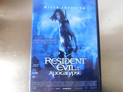 Resident Evil - Apocalypse -  Extended Vers. DVD - FSK ab 18 Jahre - Horrorfilm