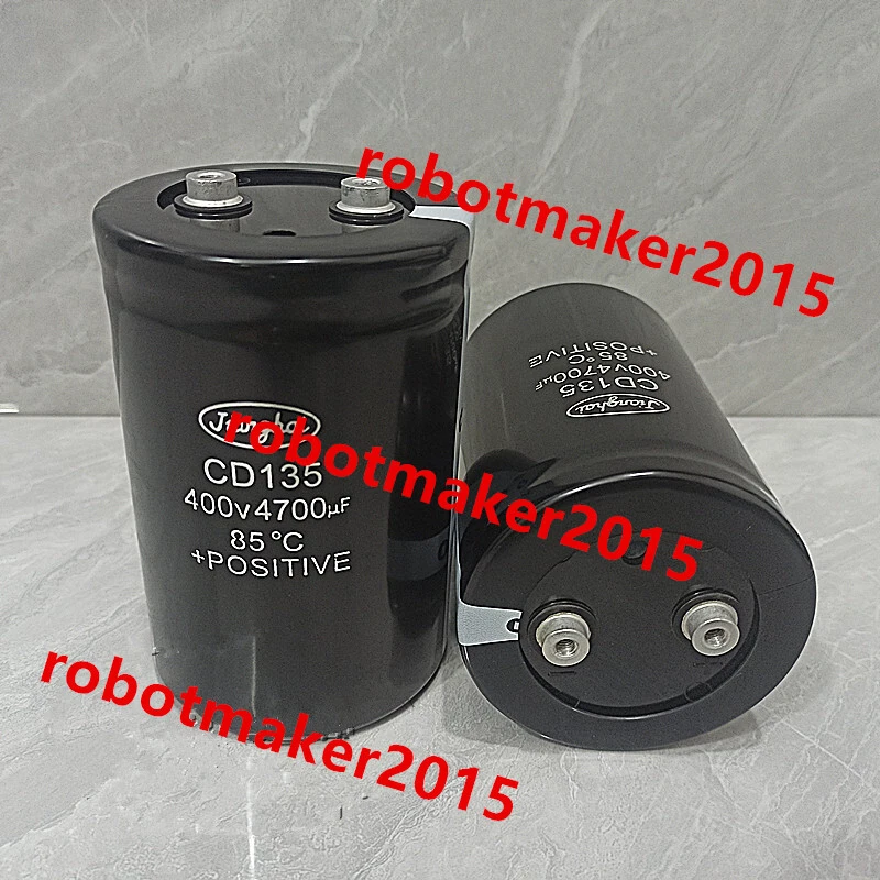 Condensador Electrolítico 400V 4700UF CD135 75X115 85° 85° Grados (Tornillo) Foto 2 de 3