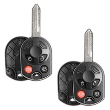 2 Key Fob Remote Shell Case Replacement for Ford Lincoln Mercury 4b OUCD6000022