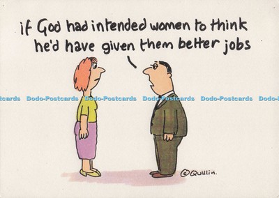 D273689 Wenn Gott beabsichtigt hätte, Frauen zu denken, er hätte ihnen bessere Jobs gegeben Cath T