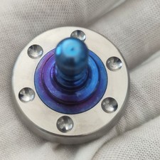 Titanium Stainless Steel Spinning Top Finger Spinner Ceramic Bead Fidget EDC Toy