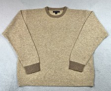 Vintage Tommy Hilfiger Golf Sweater Men's XL Brown Wool Pullover Jumper Rare