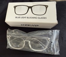 NZKNP Blue Light Glasses for Woman Men,Blue Light Blocking Glasses,Clear Glasses