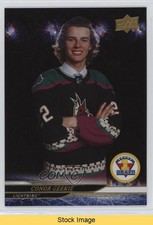 2024 Upper Deck Extended Series Speckled Rainbow Foil Conor Geekie #744 READ f6d