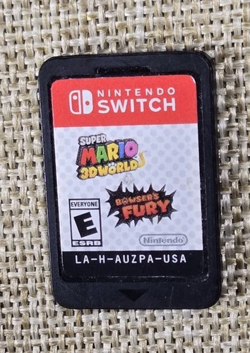Super Mario 3d WORLD + Bowser's Fury - Nintendo Switch Cartridge Only Tested