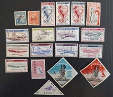 RARE 1953-Lundy lot of unofficial postage stamps Mint