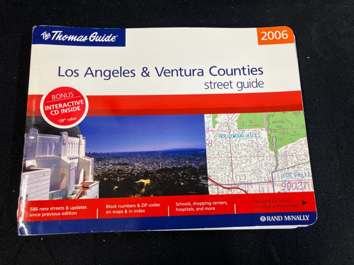 Thomas Guide Los Angeles In Collectible United States Maps for