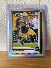 2025 Panini Donruss Optic Josh Jacobs Silver ...