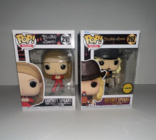 Funko Pop! Rocks Britney Spears #215 & #262 Chase 2 Pack Vinyl Figures