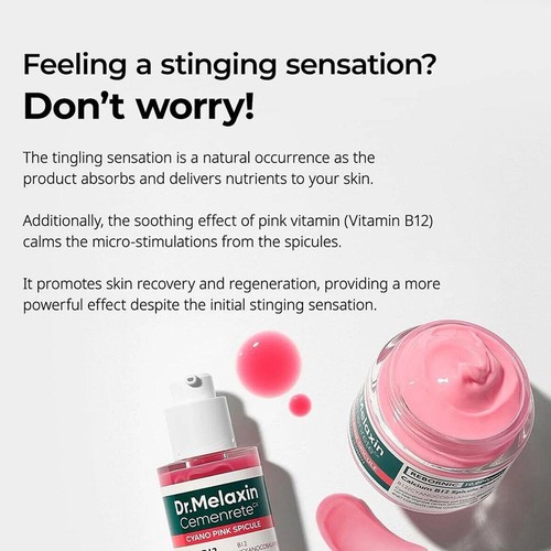 DR.MELAXIN CEMENRETE CYANO PINK SPICULE CREAM - Picture 11 of 17