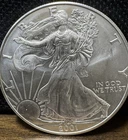 2001 Uncirculated American Silver Eagle 1 Oz .999 Fine Silver One Dollar ASE