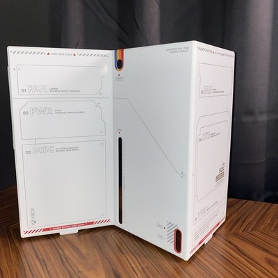 Xbox Starfield White Vinyl Magnetic Skin for Microsoft Xbox Series X
