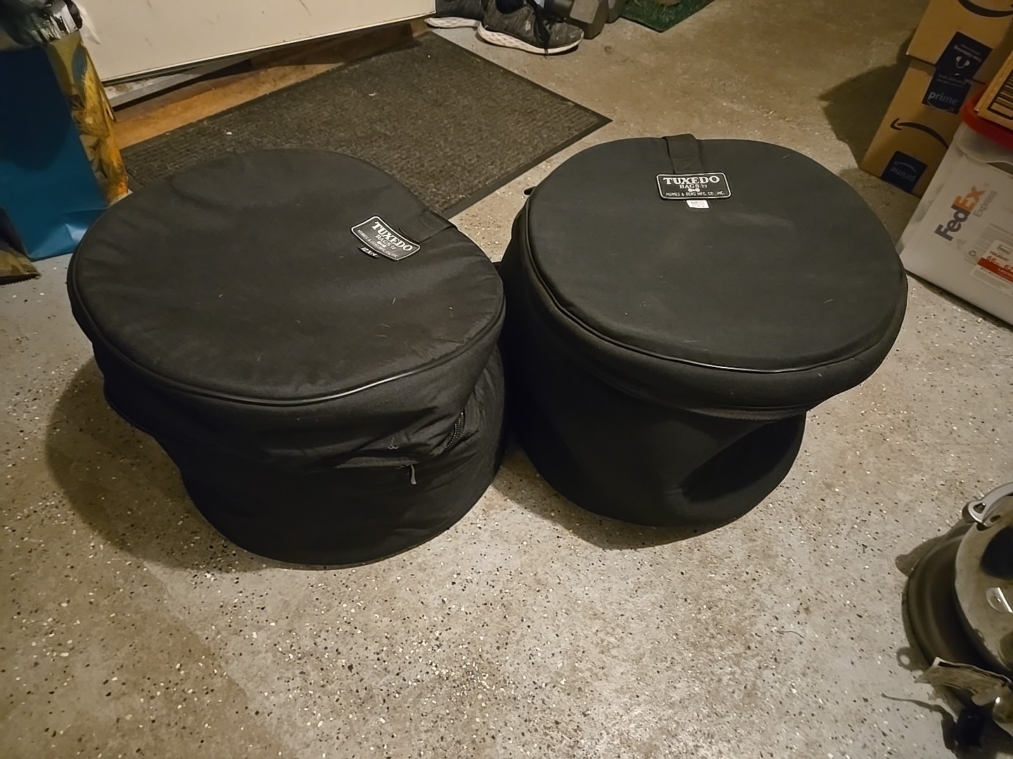 Tuxedo Bags Humes And Berg 12x14 TWO Pack Drum Bags