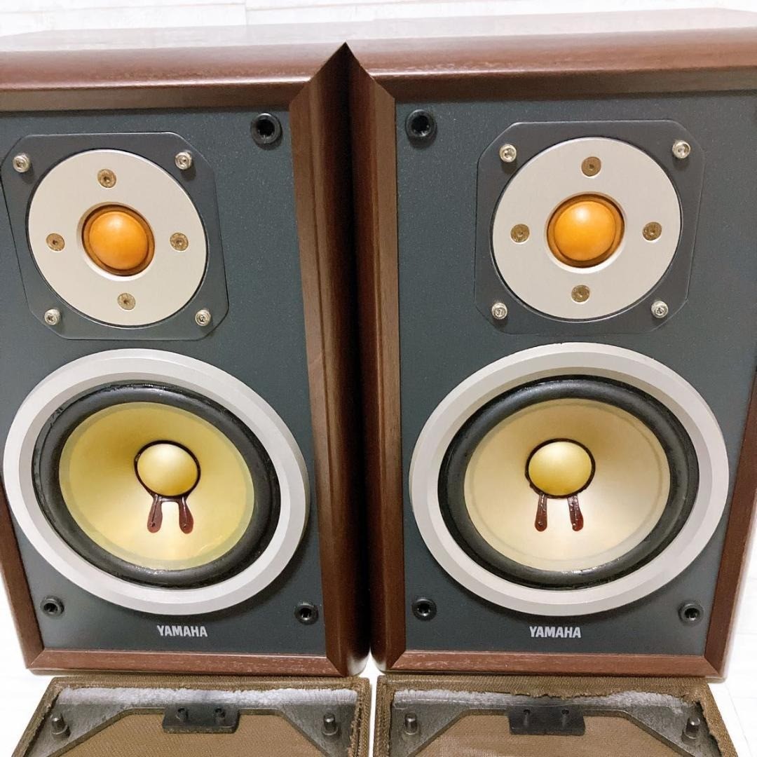ヤマハ NS-5 スピーカーシステム ペア ブックシェルフ型 希少 レア 美品 Rare Yamaha NS-5 Speaker System Pair Bookshelf Type | eBay