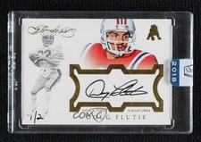 2018 Panini Honors Recollection Collection 1/2 Doug Flutie #16FNT-NTDF Auto 8q5