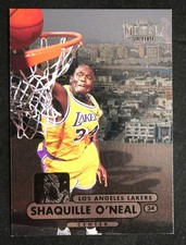 1997-98 SKYBOX METAL UNIVERSE Shaquille O'Neal Championship Preview #1