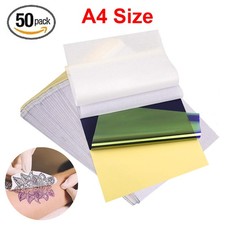 Tattoo Transfer Paper Stencil Carbon Thermal Tracing Hectograph Supplies Sheets