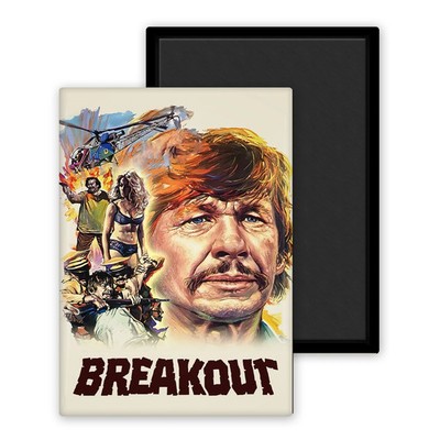 Die Flucht (1975) Version 2 Filmplakat - Kühlschrankmagnet 54 x 78 mm