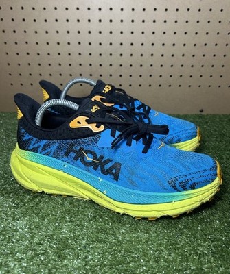Hoka One One Challenger ATR 7 Mens 8.5 Blue Green Trail Running Shoes 1134497