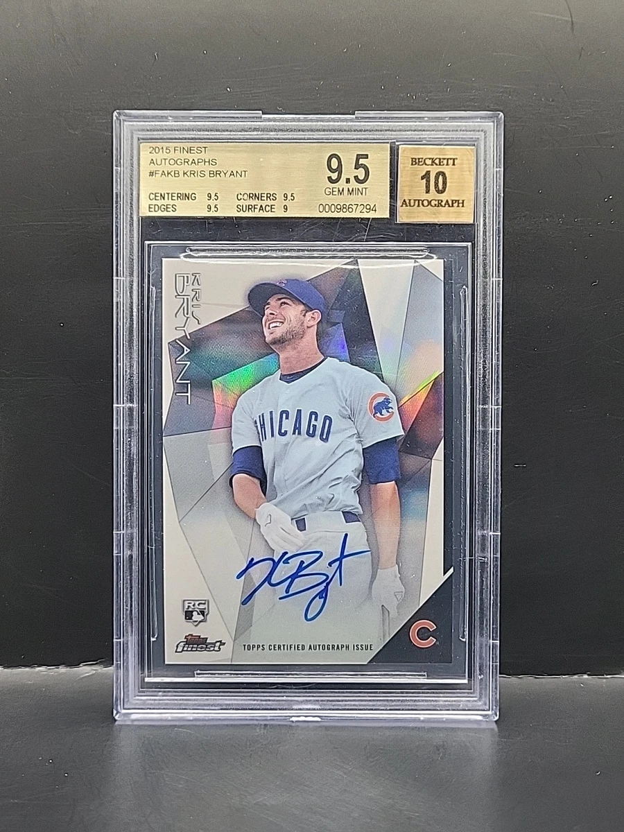 Kris Bryant Rookie Baseball Trading Cards for sale | eBay