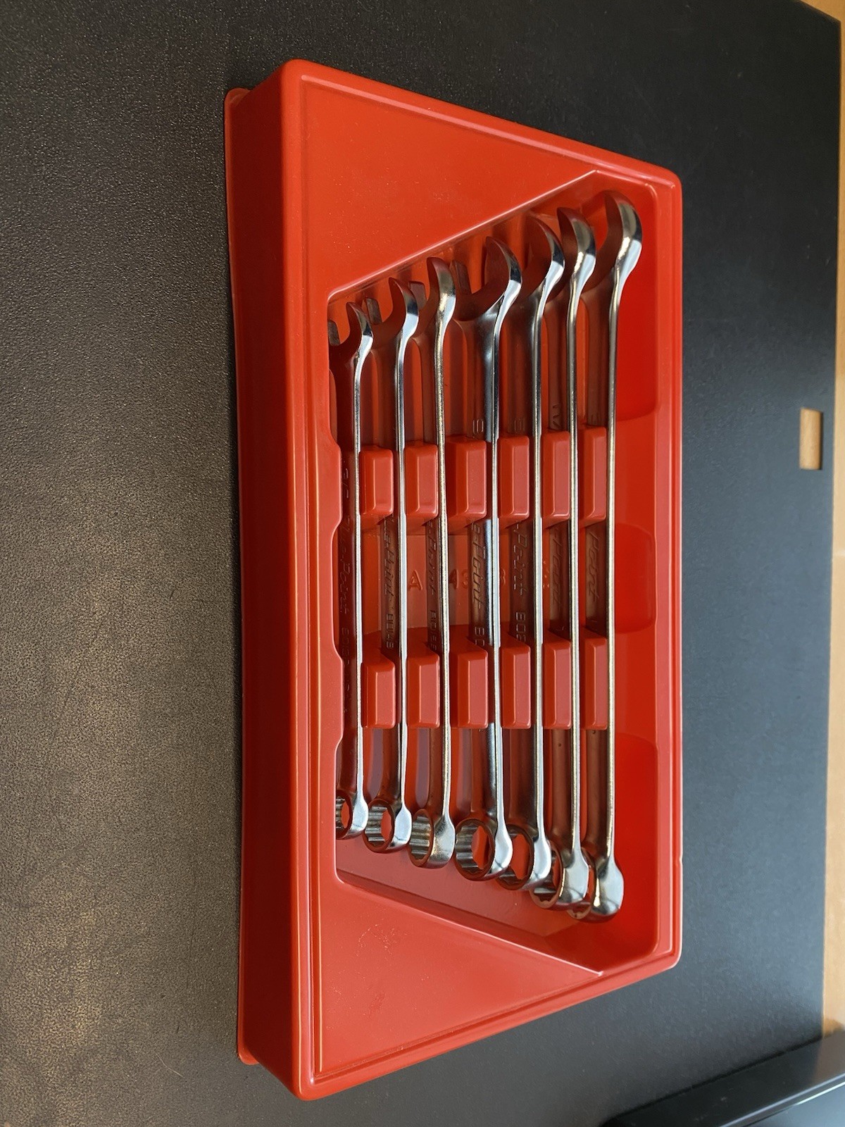 Blue Point USA By Snap On 7pc SAE Combination Wrench Set 3/8