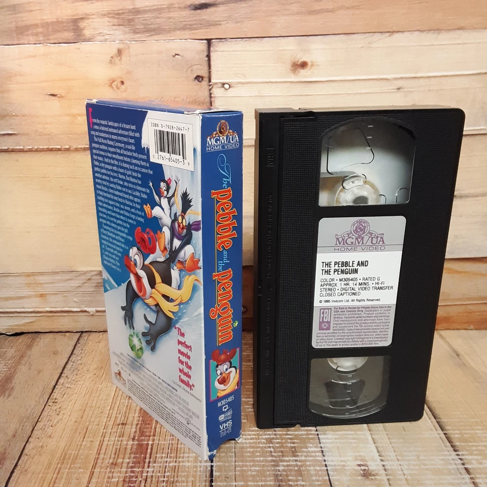 The Pebble And The Penguin VHS Used MGM Family Animated Don Bluth 1995 - Image 3 of 4